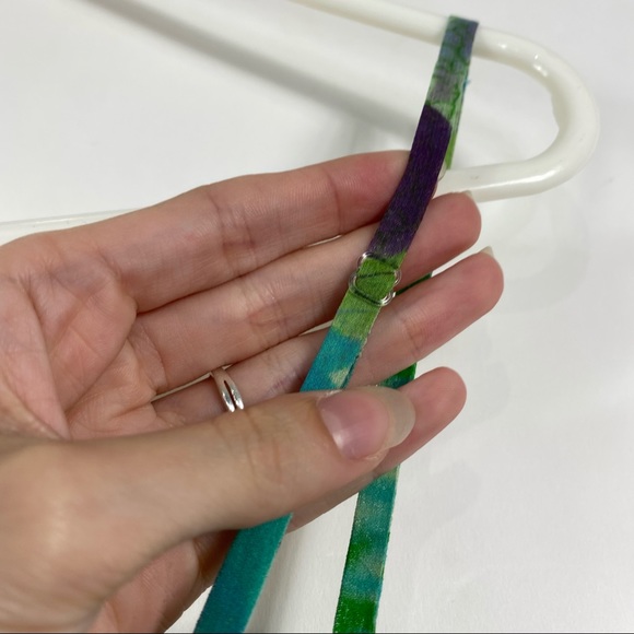 Sue Wong aqua/lime floral silk Dress Size 2 NWT - Picture 9 of 15